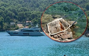 Koliko je opterećenje za stijene vezivanje jahti, pogledajte na primjeru u Lošinju