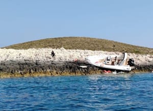 MJESTO TRAGEDIJE Evo kako izgleda lokacija na kojoj je pri udaru gumanjaka u hrid izgubljen život!