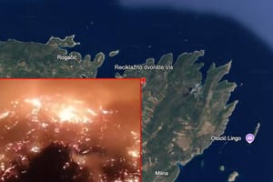 POŽAR NA ODLAGALIŠTU Pitali smo Slavka Tucakovića, glavnog vatrogasnog zapovjednika -  "Zašto nitko ne gasi požar na Visu?" - evo što nam je rekao!