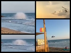 VIDEO Žirokopter se srušio na talijansku plažu