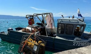 Iz krčkog podmorja izvađena 3 kubična metra plastike