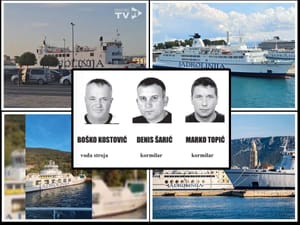 BRODOVI TRUBE NJIMA U SPOMEN Danas posljednji ispraćaj Denisa i Boška, kormilara i vođe stroja Lastova