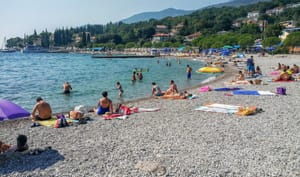 U Ičićima onečišćeno more!