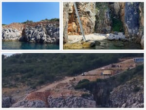 TOTALNA DEVASTACIJA Pogledajte što su napravili s obalom u Šilu na otoku Krku!