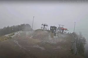 Iznad Rijeke pada snijeg!