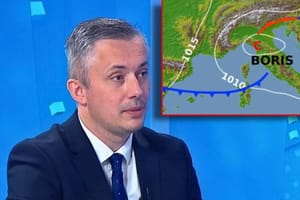 DHMZ UPOZORAVA Ciklona "Boris" se vraća, no nešto drugačija!