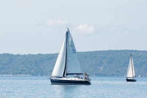 Odjedrena je 13. kaštelanska regata: "Sve je bilo odlično, samo je vjetar bio slab!"