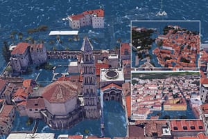 Struka se okupila na temu ublažavanja budućeg rizika: "Povijesni gradovi ugroženi su podizanjem razine mora"