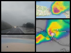 Rekordne količine kiše na Šolti, nevrijeme nije poštedjelo ni istok Brača!