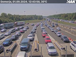 OGROMNE KOLONE Pao sustav na naplatnim kućicama Demerje, obustavljen promet!