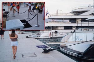 ZAPIŠAVANJE TERITORIJA Jahtaši se privezuju za splitsku zapadnu obalu, pa stave ogradu, a smeće bacaju gdje stignu!