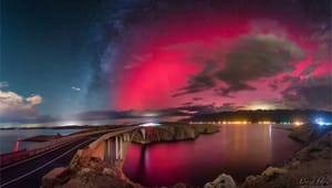 KAKVA FOTOGRAFIJA! Aurora borealis iznad Paga