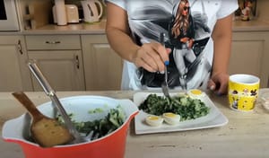 Blitva lešo na dalmatinski način - Obiteljska kužina Ive Kronje