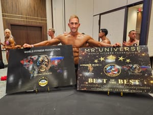 VELIKI USPJEH ŠIBENSKOG SPORTAŠA Prvo mjestu u dvije kategorije fitness instruktora na svjetskom prvenstvu u Las Vegasu!