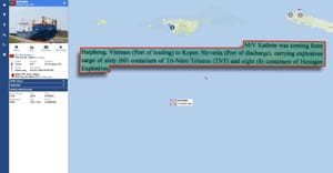 DRAMA U JADRANU Brod krcat eksplozivom za Izrael stoji ispred hrvatskih voda, nije uspio u crnogorskoj luci, Namibija ga odbila, vlasnik traži da skine portugalsku zastavu!