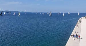 Odjedrena rekordna i jubilarna 20. Zadarska koka - Pogledajte prekrasne kadrove iz Zadarskog kanala