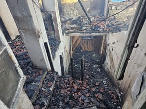 POTRESNE SCENE S ČIOVA Od samostana iz 15. stoljeća ostalo samo zgarište!