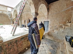 Priprema se sanacija izgorjelog samostana na Čiovu, traže se volonteri