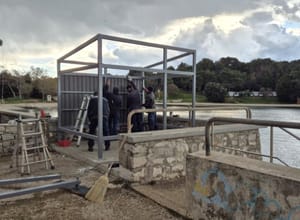 Pulsko kupalište Mornar dobiva nadstrešnicu