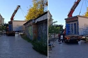 Uklanja se ilegalni objekt u Splitu