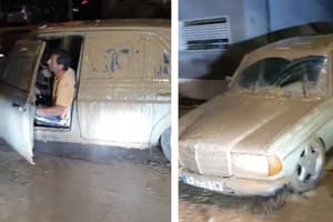 NEUNIŠTVI MODEL Pokrenuo motor Mercedesa "zarobljenog" u poplavljenoj garaži u Valenciji danima nakon katastrofe