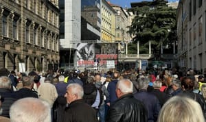 U Rijeci prosvjed - Prosječna hrvatska mirovina iznosi 42% prosječne plaće