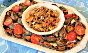 Salata od mušula (kunjki) i dagnji