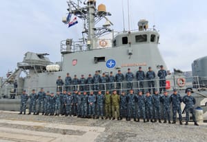 Brod HRM-a se vratio iz operacije Sea Guardian