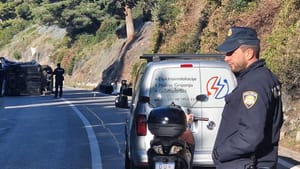 Policija utvrdila: "U padu stijene iznad Dubrovnika poginuo 31-godišnji vozač, a ozlijeđen 20-godišnjak"