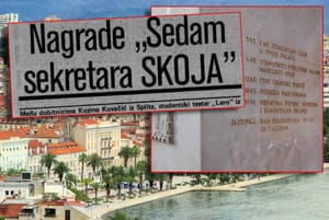 Umjetnik koji se buni protiv datuma oslobođenja Splita od fašista, dobitnik je prestižne komunističke nagrade Sedam sekretara SKOJ-a