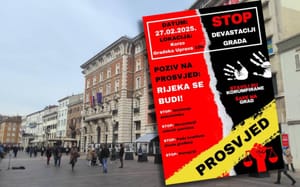 'RIJEKA SE BUDI!' - Najavljen veliki prosvjed zbog devastacije zelenih i javnih površina i predugih javnih radova