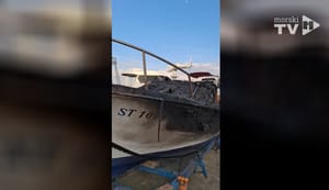 VIDEO Pogledajte što je ostalo od zapaljenih plovila u splitskoj lučici Spinut