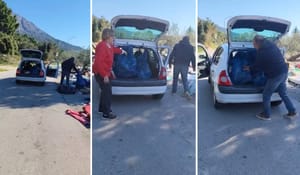 UHVAĆENI NA DJELU Par snimljen kako baca pune vreće smeća u prirodu: "Pa znate li vi da samo par stotina metara dalje imate besplatno reciklažno dvorište?!?"