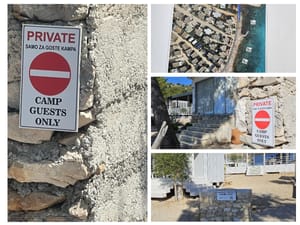 Građani javljaju: "Pojedinci bespravno betoniraju u Pakoštanima". Načelnik Općine: "Građani ne brinite, branimo pomorsko dobro!"