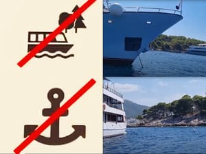 Na snazi novi Pravilnik o sigurnosti pomorske plovidbe: "Zabranjeno vezivanje za vegetaciju i plovidba 150 i 300 m od kupališta, kapetanija može zabraniti sidrenje!"