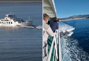 SCENE KAO IZ FILMOVA Komandosi upali na Jadrolinijin trajekt