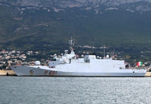 Posjet skupine brodova ratne mornarice Talijanske Republike HRM-u i gradu Splitu
