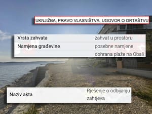 OTKRIVAMO! Nakon uhićenja ključne osobe, načelniku Sukošana županija odbila "dohranu" plaže ispred vila investitora s kojima je njegov otac sklopio ortački ugovor - Načelnik za Morski: "Neozbiljno je o ovome dan prije izbora!"