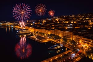 RIJEČKO SLAVLJE Prvaci s navijačima na Korzu feštali do dugo u noć