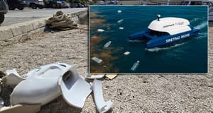 SRETNO MORE Akcija čišćenja luke i plaže Krilo Jesenice