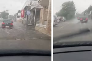 NEVRIJEME NA SPLITSKOM PODRUČJU Obilna kiša poplavila Čiovo: "Bujice i otežan promet!"