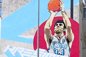 Zadar dobio novi mural svoje najveće sportske legende