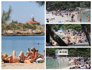 KUPAČI U MAKARSKOJ OTVORILI SEZONU Glavna gradska plaža u punom je pogonu!