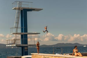 Zadarska plaža Kolovare prvi put uređena prije roka