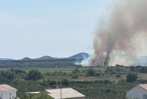 GORI KOD PAKOŠTANA Novi požar kod Vranskog jezera: "Planulo je odjednom, što se ovo događa?"