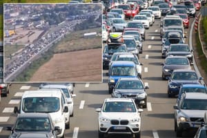 GUŽVE NA CESTAMA Pojačan promet prema moru i obratno - MUP objavio snimke iz zraka!