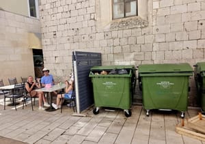 Turizam u Zadru u jednoj slici - Što bi na ovo rekla sanitarna inspekcija?