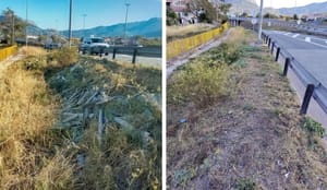 Netko je u Splitu uz cestu pobacao azbestne ploče