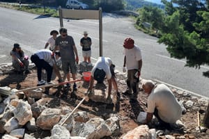Radionica "Suhozidi povezuju" na Mljetu
