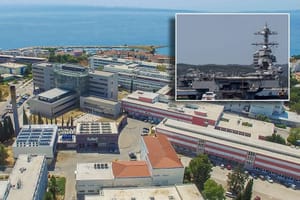 Liječnici s američkog nosača zrakoplova USS Gerald R. Ford posjetili KBC Split